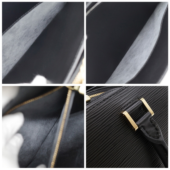 Louis Vuitton Pont Neuf Handbag Epi Noir - Picture 9 of 9
